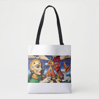 Bolso De Tela Mundo Surreal de Ulysses