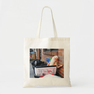 Bolso De Tela Muñeca en tote de la basura