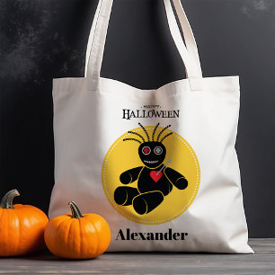 Bolso De Tela Muñeca Vudú Personalizada Halloween