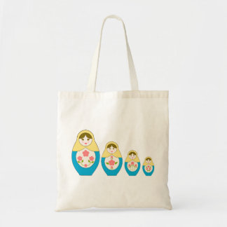 Bolso De Tela Muñecas rusas de la jerarquización de Matryoshka