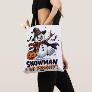 Bolso De Tela Muñeco de nieve de terror Halloween
