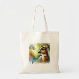 Bolso De Tela Muntjac Deer in the Light 101024AREF126 - Watercol