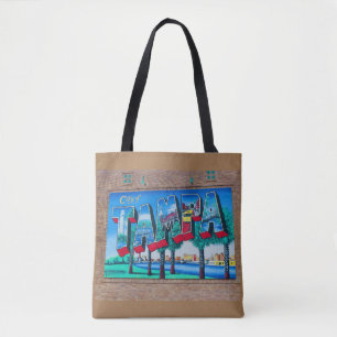 Bolso De Tela Mural de la ciudad de Tampa