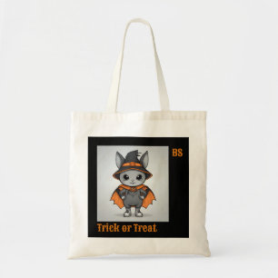 Bolso De Tela Murciélago de Halloween con disfraz Truco o trat