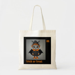Bolso De Tela Murciélago de Halloween con disfraz Truco o trat