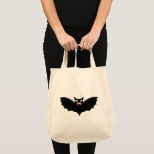 Bolso De Tela Murciélago de vampiros góticos con labios enormes