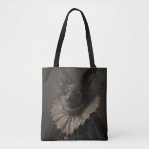 Bolso De Tela Murciélago Gótico