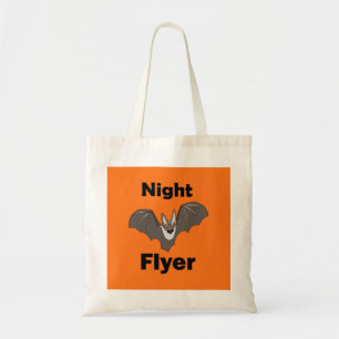 Bolso De Tela Murciélago Lindo y Espeluznante Volador Nocturno