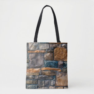 Bolso De Tela Muro de piedra