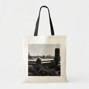 Bolso De Tela Museo Alemán Vintage Munich Deutsch 1970