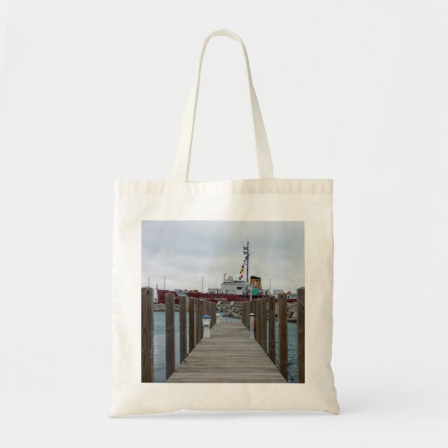Bolso De Tela Museo Dock y Icebreaker (Frente)