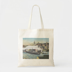 Bolso De Tela Museo marítimo de Sydney del balcón del hotel.