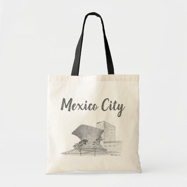 Bolso De Tela Museo Soumaya, Ciudad de México, México (Frente)