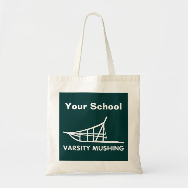 Bolso De Tela Mushing Varsity (Frente)