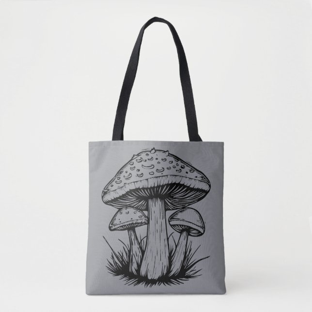 Bolso De Tela Mushroom (Anverso)