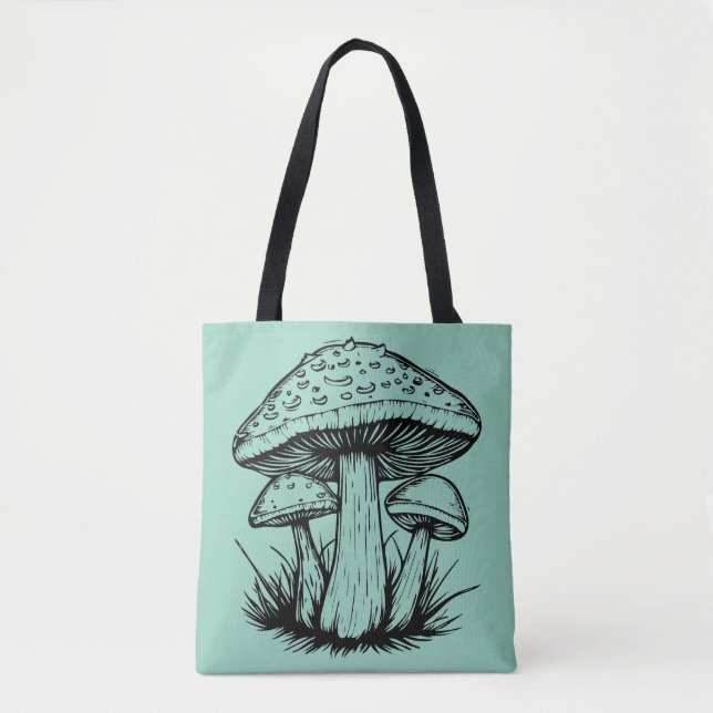 Bolso De Tela Mushroom (Anverso)