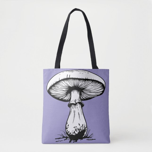 Bolso De Tela Mushroom (Anverso)