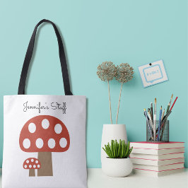 Bolso De Tela Mushroom