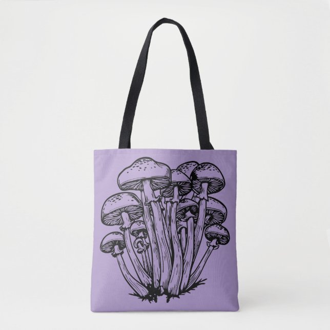 Bolso De Tela Mushroom (Anverso)