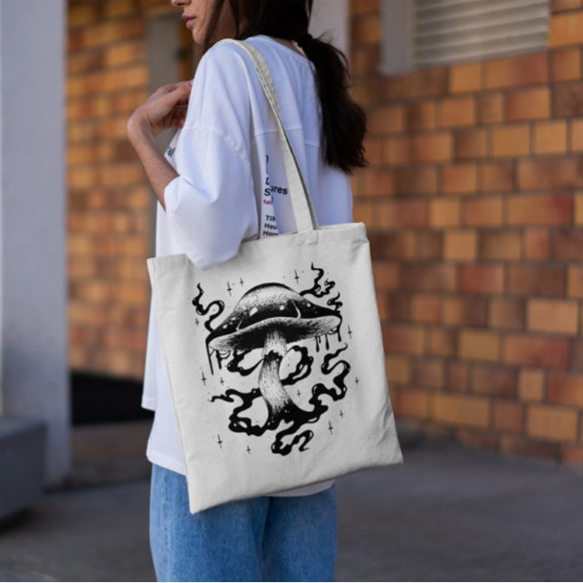 Bolso De Tela Mushroom místico (Subido por el creador)