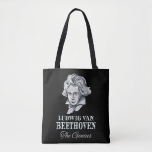 Bolso De Tela Music - Ludwig Van Beethoven The Genius