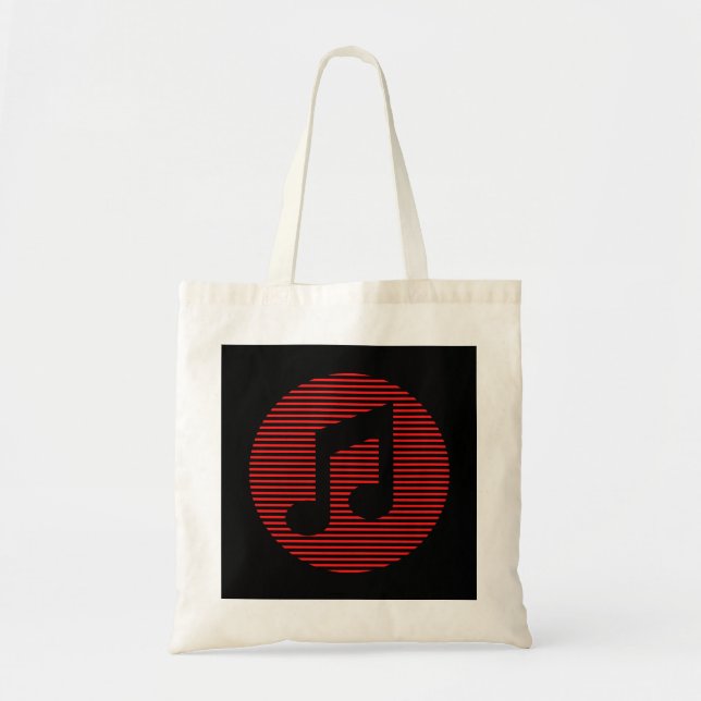 Bolso De Tela Música (Frente)