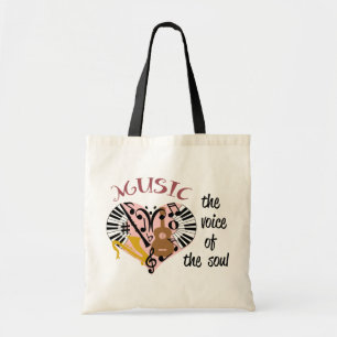 Bolso De Tela Música