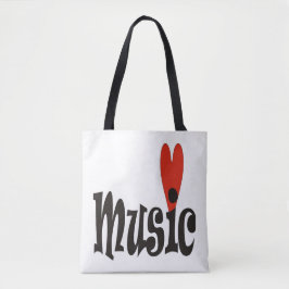 Bolso De Tela Música