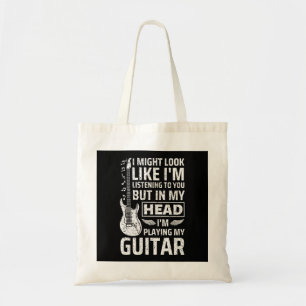 Bolso De Tela Música de guitarra