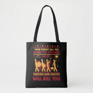 Bolso De Tela Música de tambor de trompeta de sarcasmo de la ba
