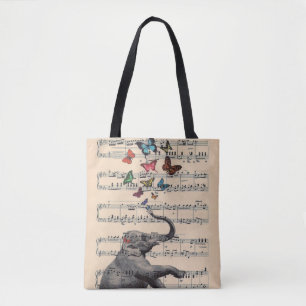 Bolso De Tela Música del elefante