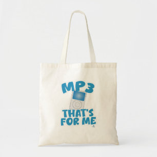 Bolso De Tela Música Divertida Para Mí Tunes Portátiles Motto