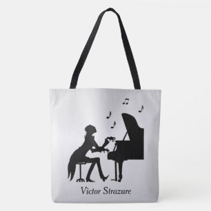 Bolso De Tela Música personal de conciertos pianistas