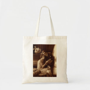 Bolso De Tela Música Romántica Vintage, Amantes del Amor y la Ro