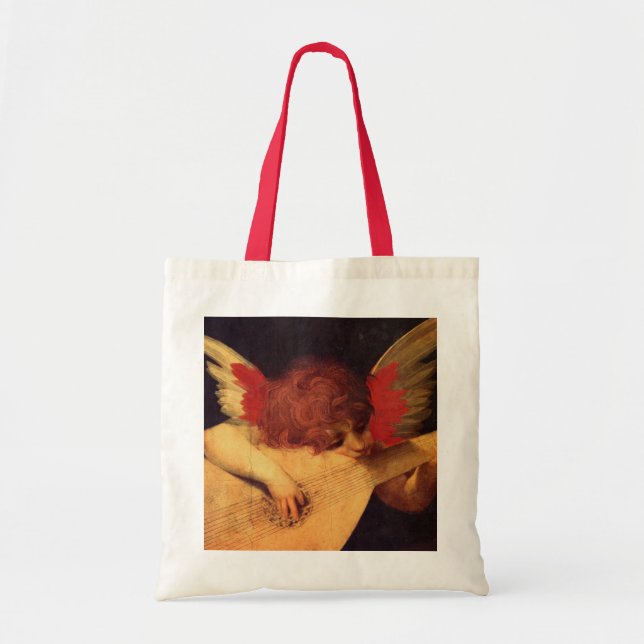 Bolso De Tela Músico Ángel, Cristiano Rosso Fiorentino (Frente)