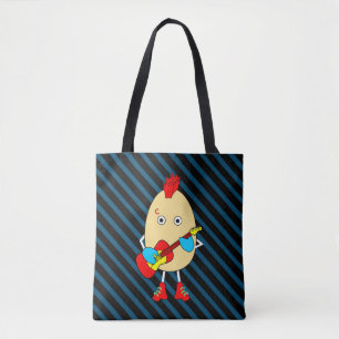Bolso De Tela Músico de rock Egghead