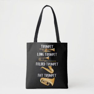 Bolso De Tela Músico de Trumpets Player Music Instrument