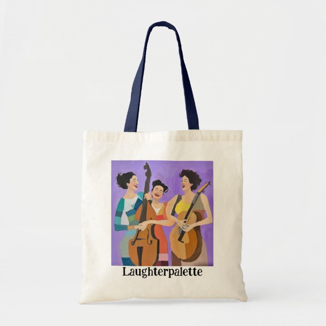 Bolso De Tela Músico Tote Bag (Frente)