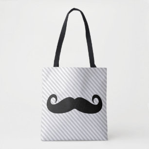 Bolso De Tela Mustache