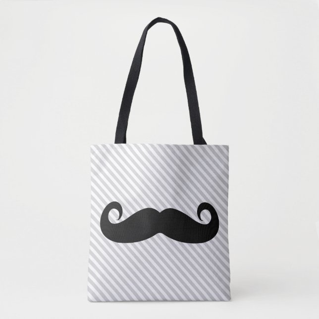 Bolso De Tela Mustache (Anverso)