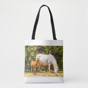 Bolso De Tela Mustang salvaje con bebé de 8004