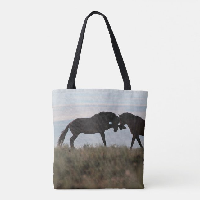 Bolso De Tela Mustang WILD Totebag (Reverso)