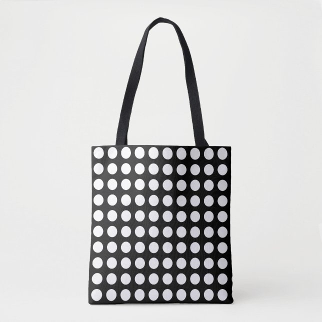 Bolso De Tela muster dots retro gepunktet (Anverso)