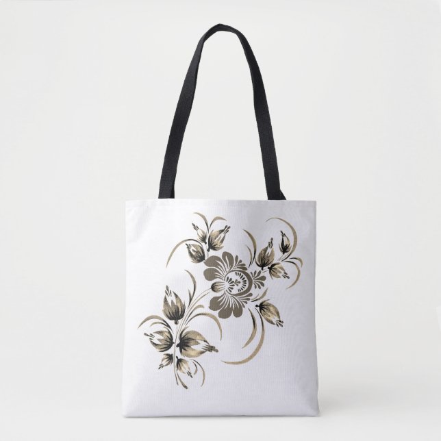 Bolso De Tela Muster mit Blume (Anverso)