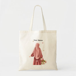 Bolso De Tela Musulmana Tulipán Florece - "Tiempo de Brillar"