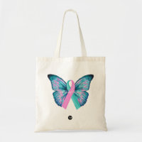 Mutant Strong mariposa grande Tote Bag