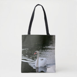 Bolso De Tela Mute Swan