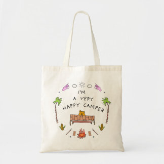 Bolso De Tela "Muy feliz Camper" Tote Bag