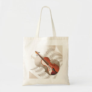 Bolso De Tela Muy Guay Music Style Tote Bag