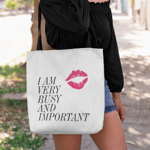 Bolso De Tela Muy ocupado e importante